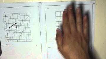 Edexcel GCSE Paper 2 November 2012 Question 2 - Transformations