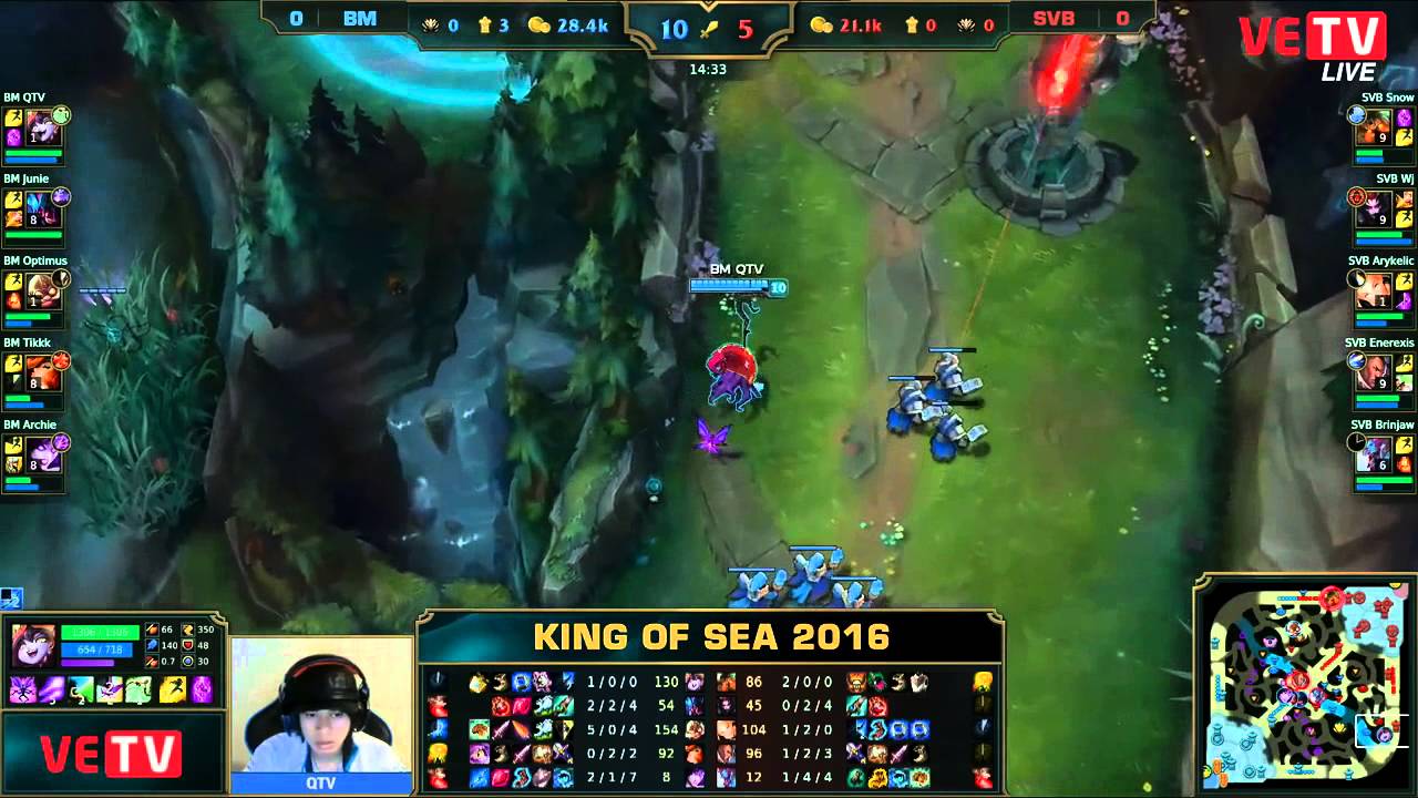 BM vs SVB [KingOfSea 2016 Trận 1]