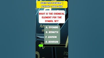 Can You Guess the Element? | Fun Periodic Table Quiz #sciencequiz #periodictable #chemistrygame