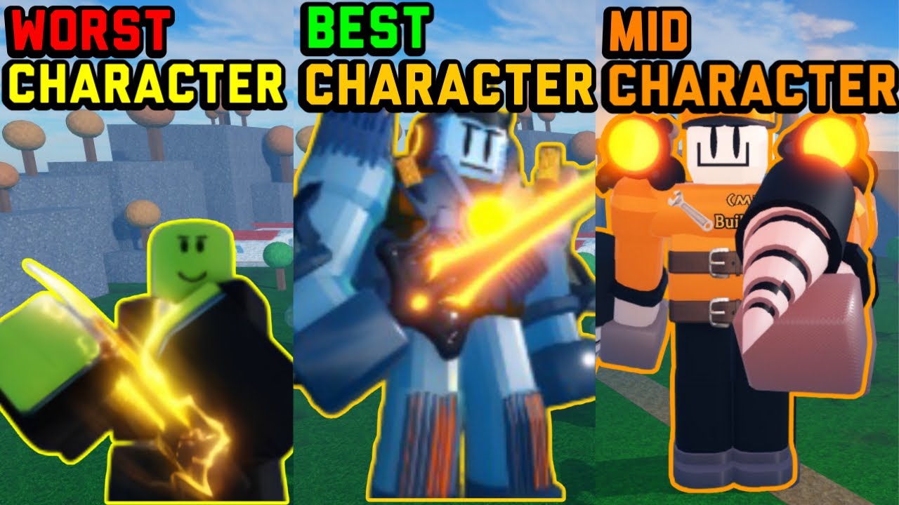 I ranked every single normal character in noob experiment battlefront! | roblox