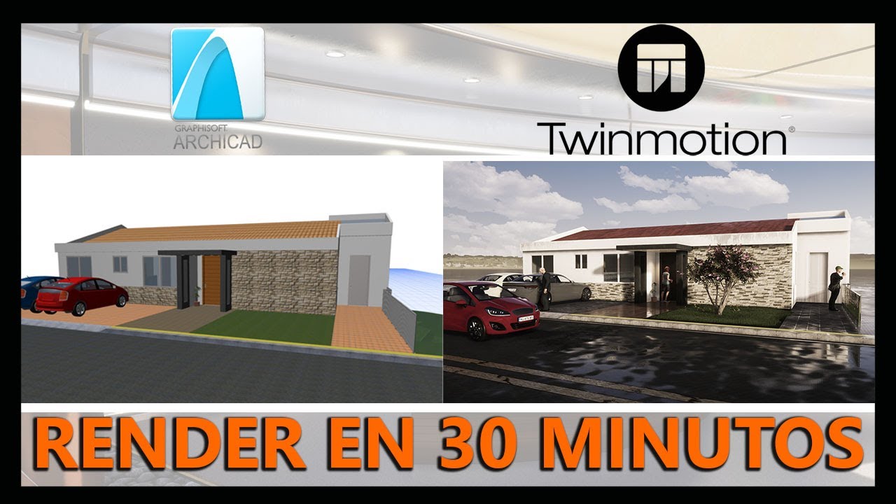 como hacer render en twinmotion