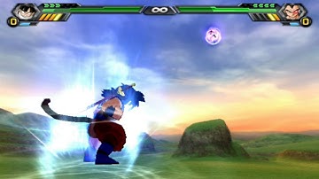 Vegeta Scouter VS Kid Gohan | Dragon Ball Z: Budokai Tenkaichi 4 | Very Hard CPU VS CPU