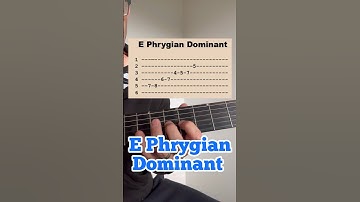 E Phrygian Dominant