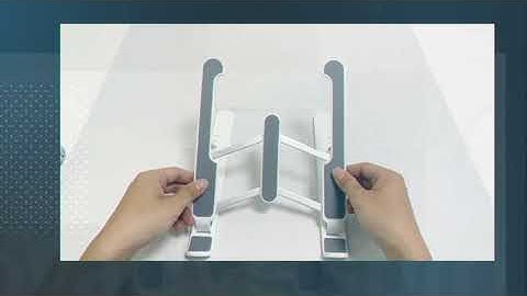 Laptop Stand: Ergonomic Laptop Holder, 6 Levels Adjustable Desktop Holder