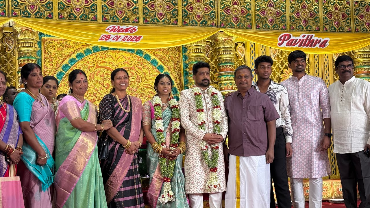 சிறப்பாக நடந்த திருமணம்!!!& எத்தனை அழகு கள்ளழகர்!!!