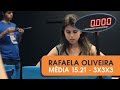 Rafaela Oliveira média 15.21s - Cubo Mágico