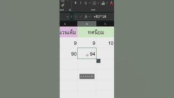 ⚠️ ข้อควรระวังเวลาที่ต้องทำงานกับทศนิยมใน Excel, Google Sheets #ExcelTips #Excelวัยทำงาน #TechNinja