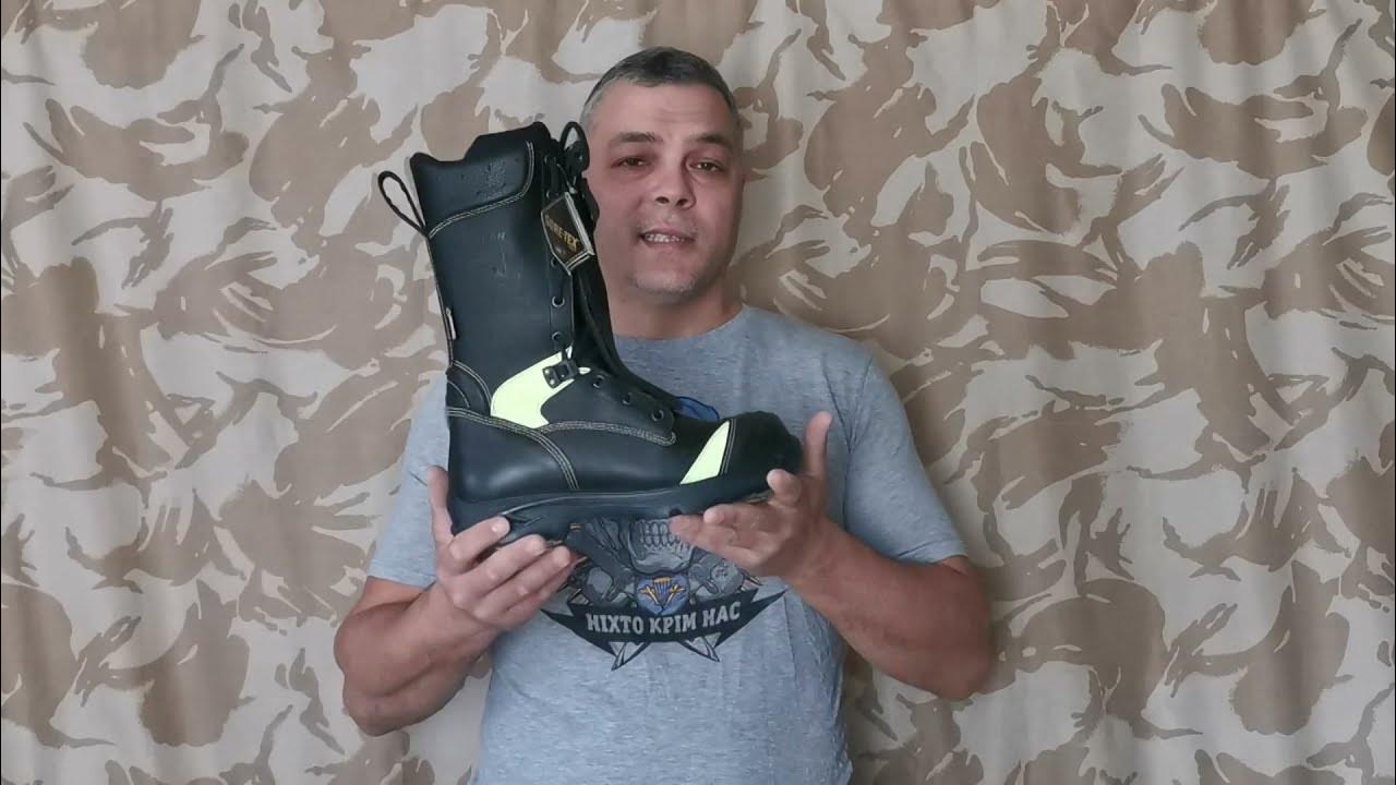 Сапоги специальные защитные для пожарных и спасателей - YouTube