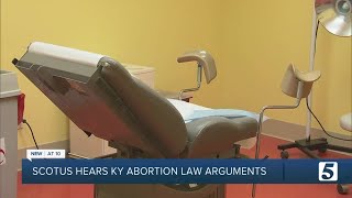 Tennesseans listen as Supreme Court hears Kentucky abortion case