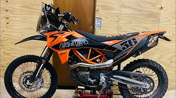 2023 KTM 690 enduro R walk around, mods, rade garage. Plus..why my 2022 690 blew up 💥