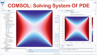 COMSOL: Solving System Of PDE