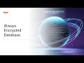 Always encrypted database