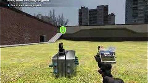 How to make a rocket bath on GMod