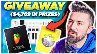 Giving Away $4,769 worth of VST PLUGINS & MIDI Keyboard (80K GIVEAWAY)