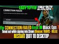 🌐How to Fix Black Ops 7 CONNECTION FAILED Error ✅| Timed Out While Signing Into Steam [TRAVIS–RILEA]
