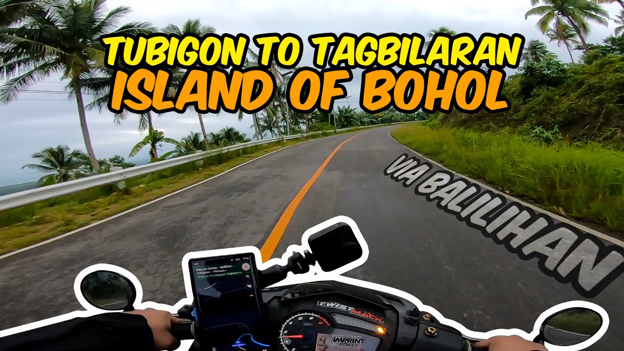 Tubigon to Tagbilaran via Balilihan | Bohol Trip | Solo Ride