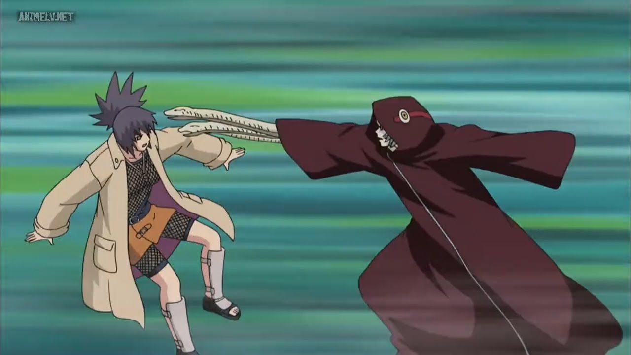 ¡¡DUELO DE SERPIENTES!! | Anko Mitarashi vs Kabuto [1080p - 60FPS]
