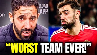 Rúben Amorim Claims that this current Man United TEAM IS THE WORST TEAM Of Their History!