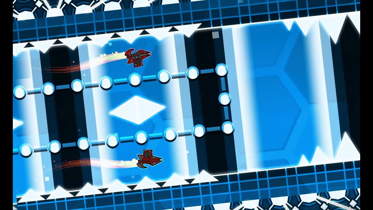 Geometry Dash - Hexagon Force v2 [Medium Demon] by IIINePtunEIII - YouTube