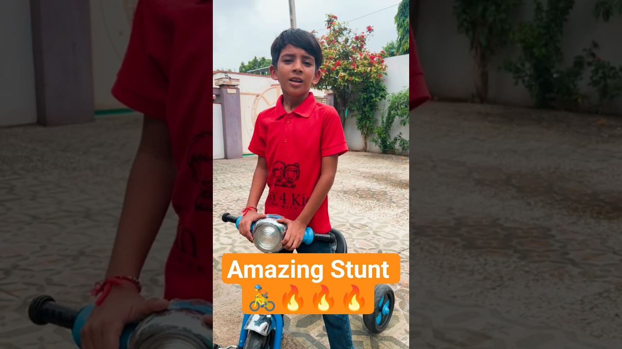 Amazing Kids Cycle Stunts 🚴 | Fun & Safe Bike Tricks | 