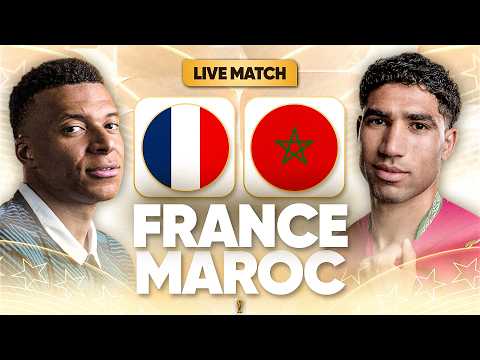 🔴🇫🇷🇲🇦 FRANCE - MAROC LIVE / 🔥LA REVANCHE DE 2022 ! 😍PLACE AU CHOC! / 🏆COUPE DU MONDE 2026 / CDM 2026