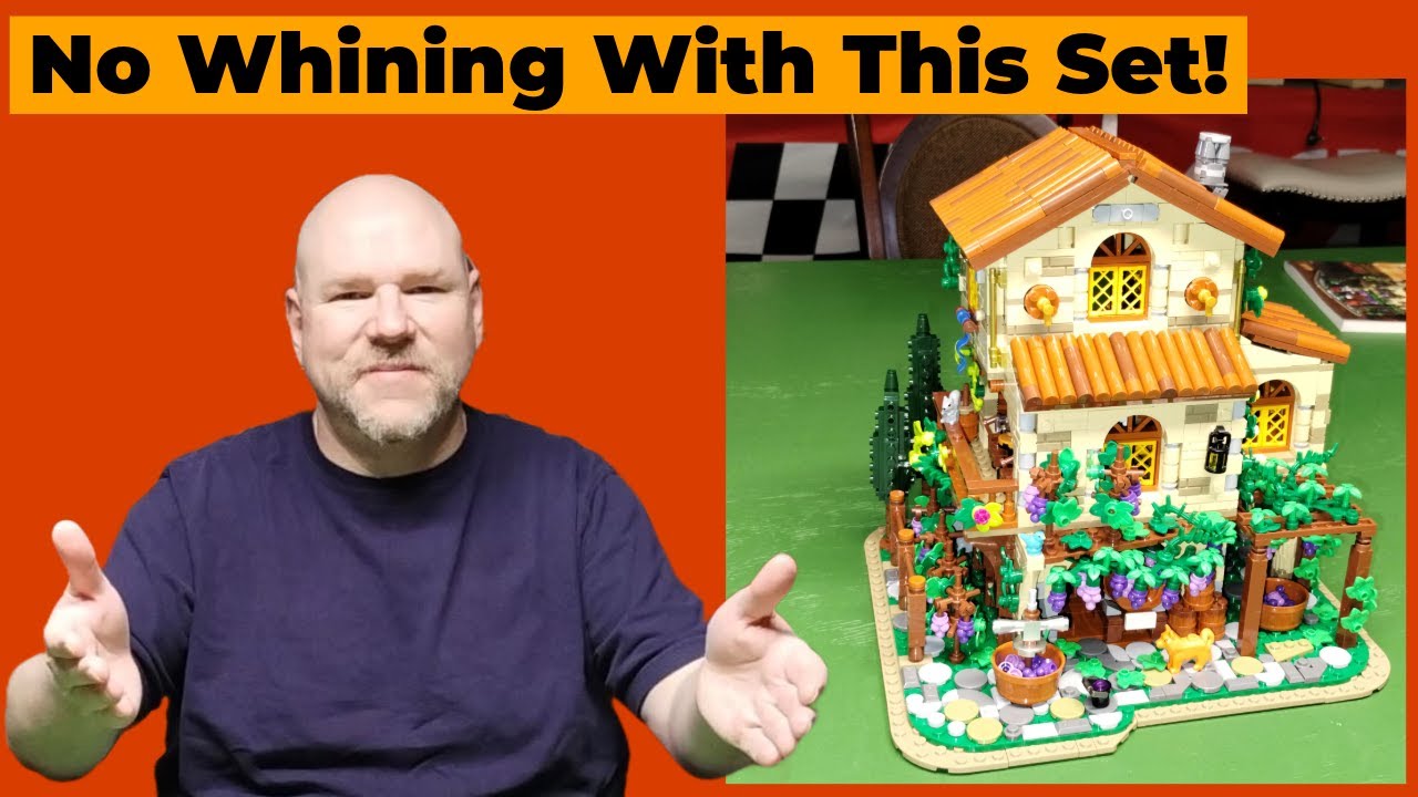 Aliexpress Insoon Grape Chateau Set Review Not Lego Alternative Building Set Farm Life With Lights