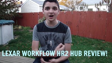Lexar WorkFlow HR2 Hub review!