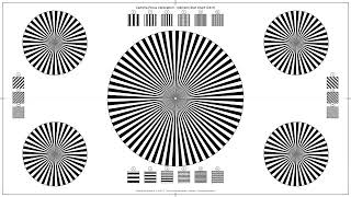 Camera Focus Chart 4K (No ads)