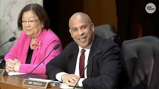 Cory Booker blasts Todd Blanche at Senate committee vote, calling him 'least qualified person'