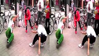 AWESOME CAPOEIRA PERFORMANCE IN ROVANIEMI IN 3D