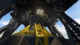 Atlas Mining Base, With Auto Descent And Ascender. All That Free Time For Farming Space Engineers