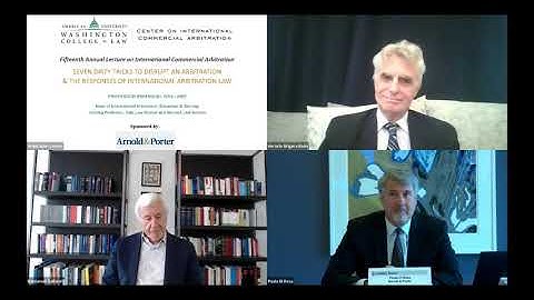 International Commercial Arbitration Lecture