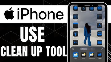 HOW TO USE THE CLEAN UP TOOL IN IOS 18 PHOTOS (New Way)