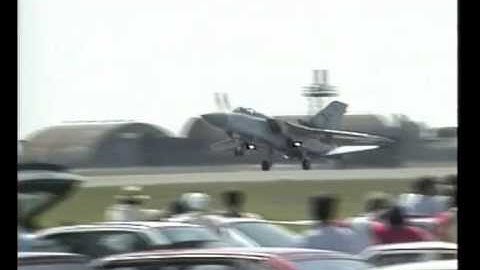 RAF Coningsby 1992 - Tornado F3 & Spitfire