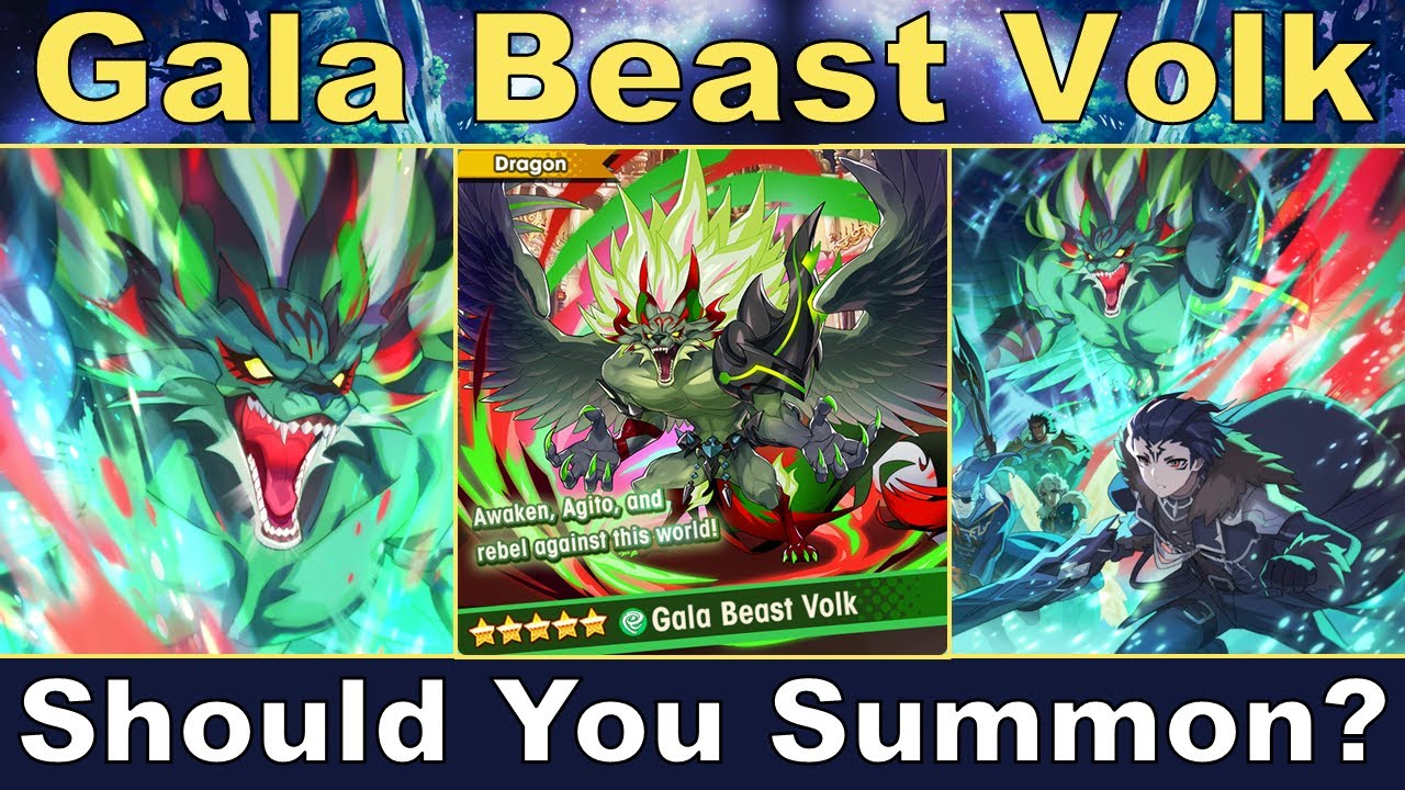 Dragalia Lost Gala Beast Volk Should You Summon YouTube