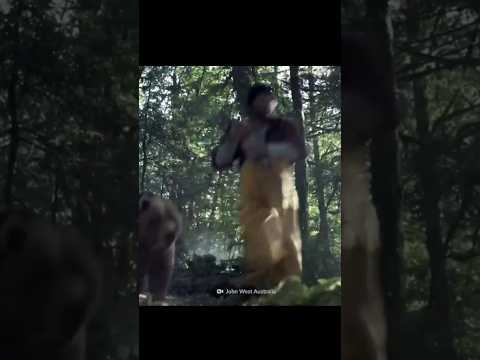 وحشتناک ترین صحنه های تقابل خرس و انسان حیوانات