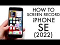 Comment filtrer un enregistrement sur iphone se 2022