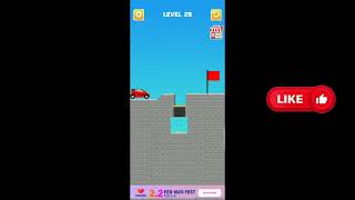 Draw Bridge Puzzle Draw Game Level 29