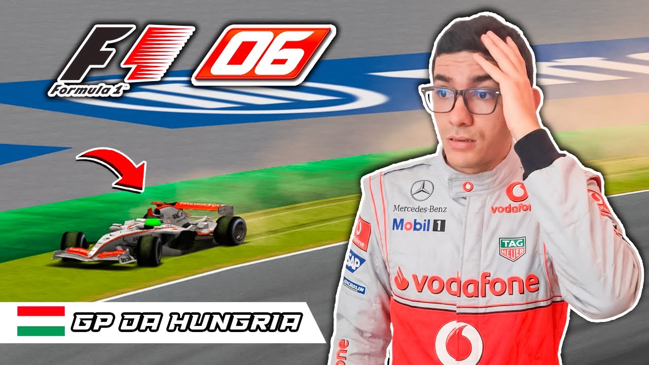 ERREI e PERDI o GP da HUNGRIA | F1 2006 PS2 | MODO CARREIRA (Ep. 32 – T2)