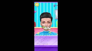 barber shop and beard makeover salon Game play BY Experiment APP screenshot 2