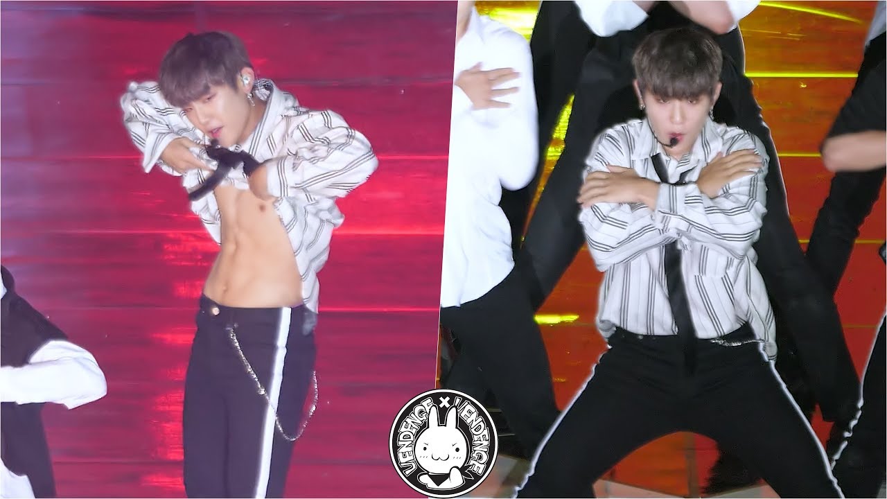 180801 워너원 박우진 직캠 '활활(Burn It Up)' Wanna One Fancam @2018 코리아뮤직페스티벌(코뮤페) 고척돔 By 벤뎅이