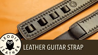 Making a Leather Guitar Strap