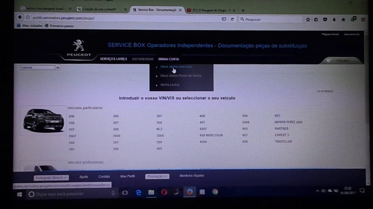 ServiceBox Linha Peugeot Citröen informação técnica gratuita ...