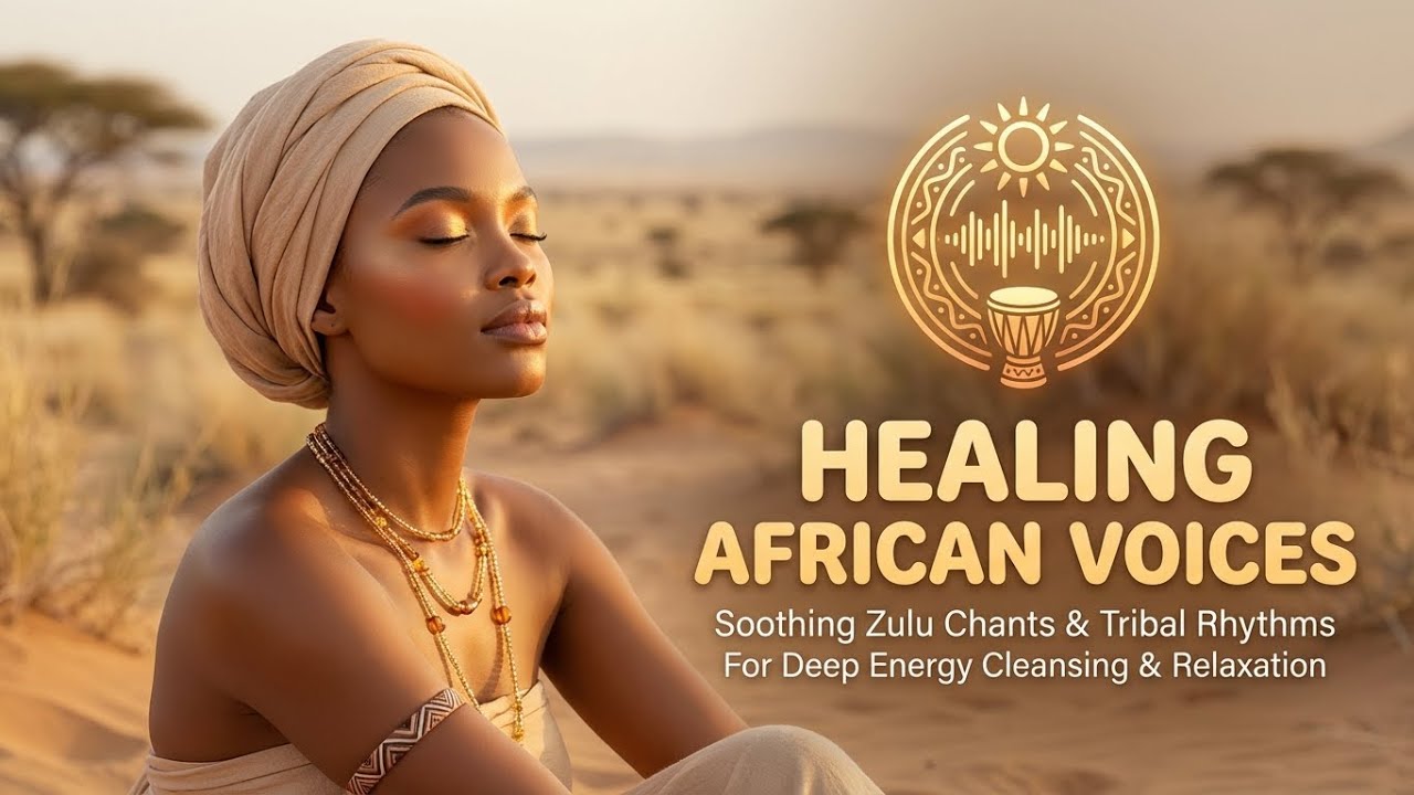 HEALING AFRICAN VOICES🌿 Soothing Zulu Chants & Tribal Rhythms for Deep Energy Cleansing & Relaxation