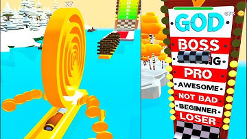 Spiral Roll - Gameplay Walkthrough Part 10 (Android,iOS)