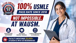 100% USMLE Passing Rate. HOW WAUSM STUDENTS ACHIEVE USMLE SUCCESS DA04