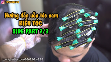 Hướng dấn uốn tóc nam kiểu tóc Side Part hàn quốc đẹp trai