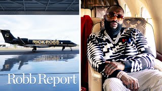 Inside Rick Ross’s Lavish Custom Gulfstream G550 Jet