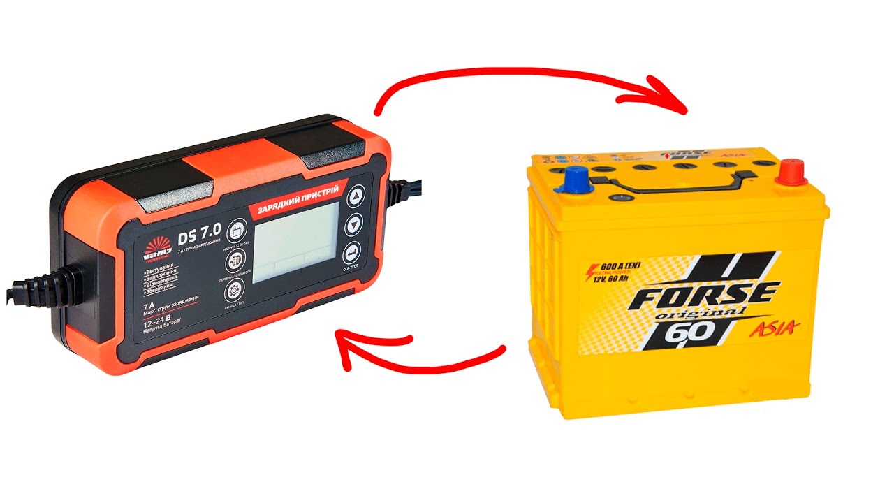 Как работает зарядка аккумулятора, как заряжается аккумулятор - YouTube