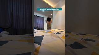Dive from bed to pool smooth transition #viral #transition #trending #poolday #capcut #viralshorts